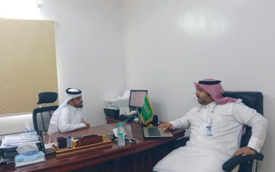 القحطاني من بنك التنمية الاجتماعية يزور جمعية روام